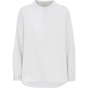 Frau Madrid LS Shirt - Bright White