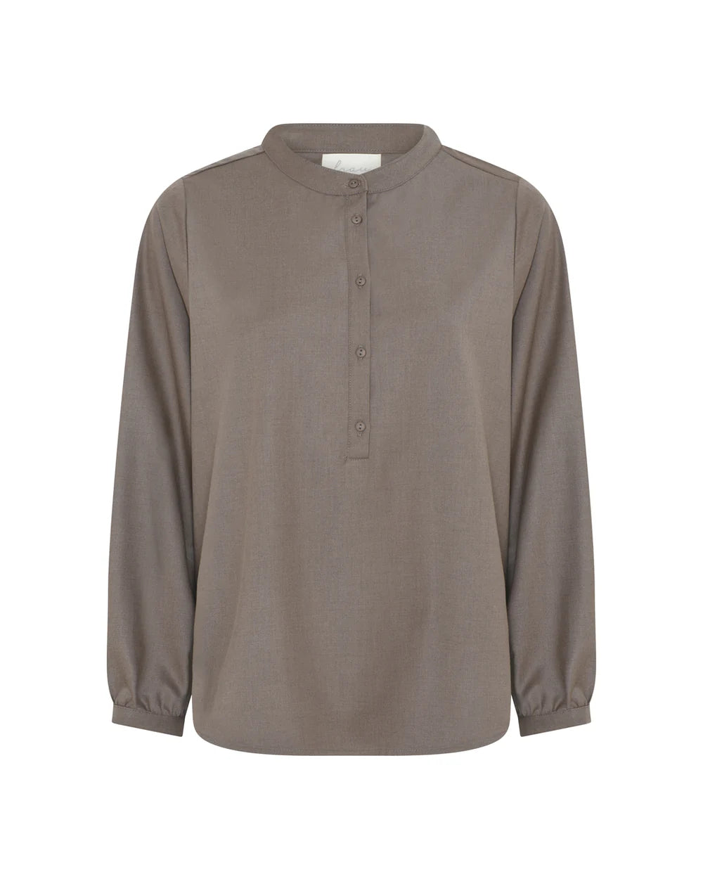 Frau Madrid LS Wool Shirt - Walnut
