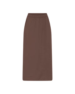 Frau Mombasa Long Slim Skirt - Coffee Quartz