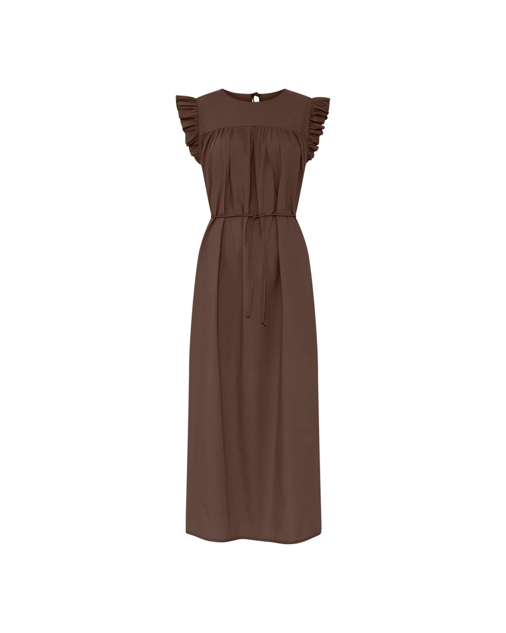 Frau Stockholm SL Long Dress - Coffee Quartz