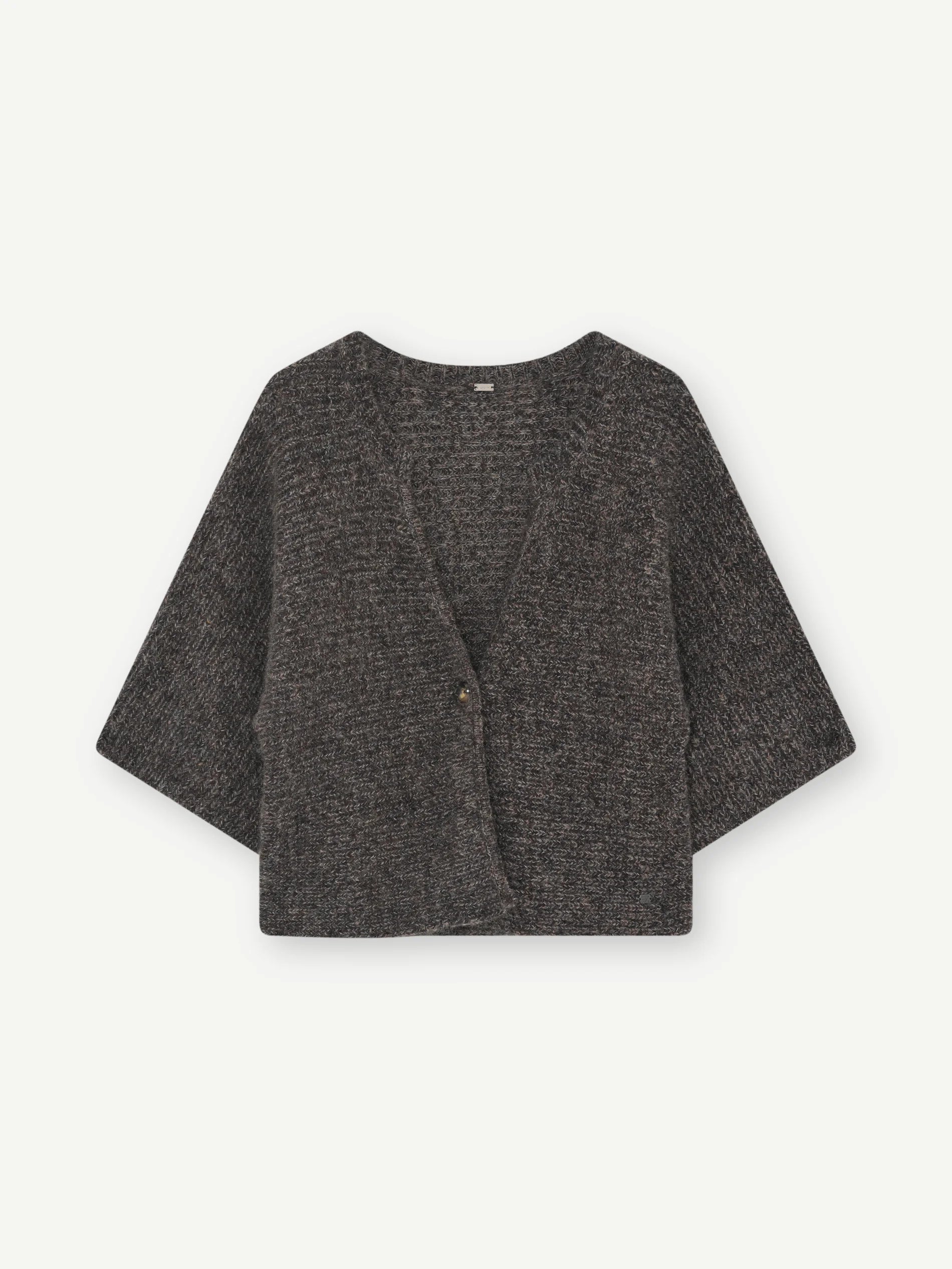 Gustav Anasia Knit Cape - Chocolate