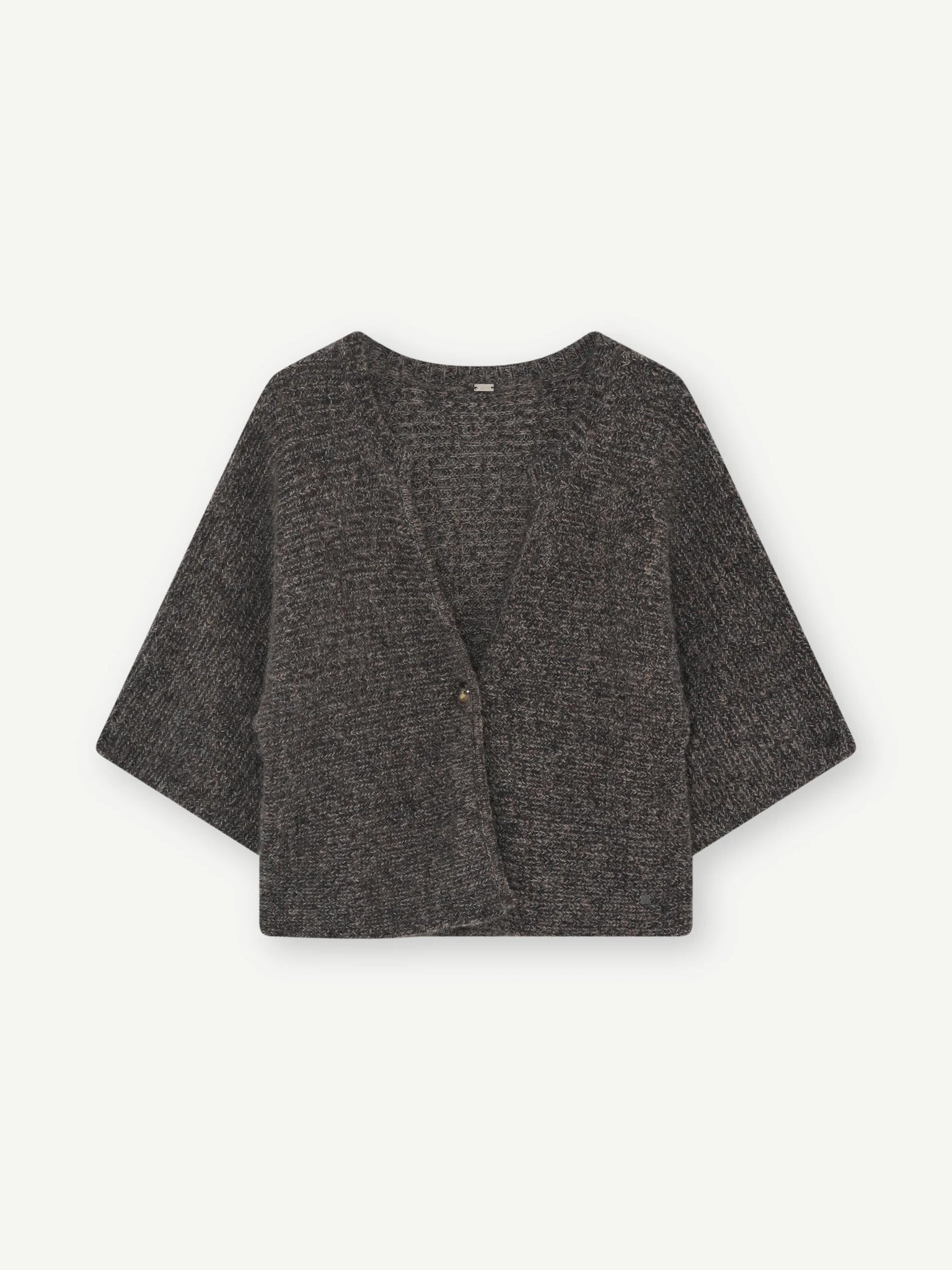Gustav Anasia Knit Cape - Chocolate