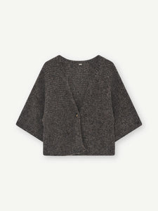 Gustav Anasia Knit Cape - Chocolate