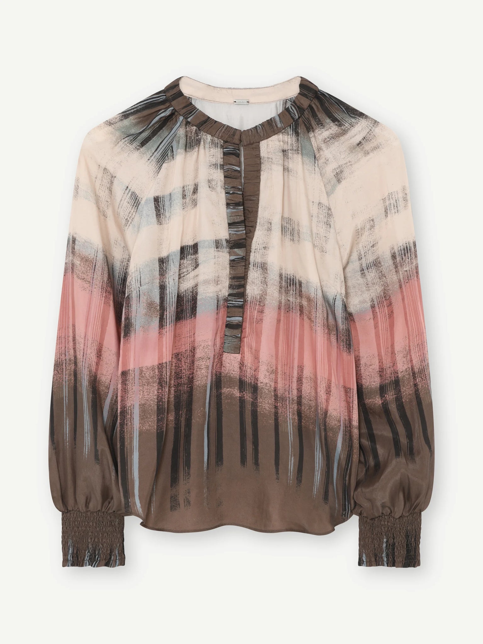 Gustav Annsofie Blouse- Rust Ivory