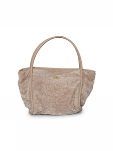 Gustav Bennie Fake Fur Bag - BeachSand