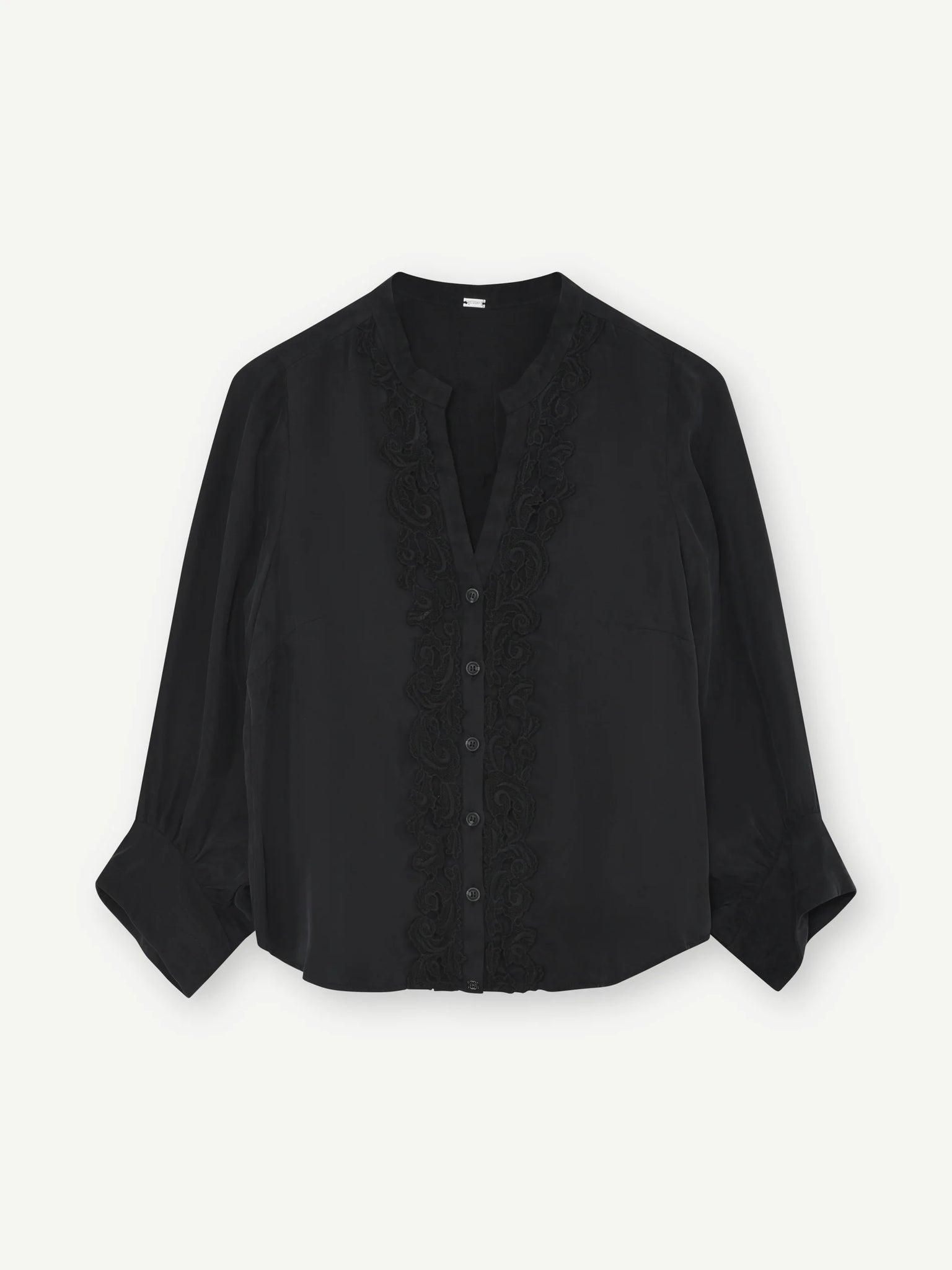 Gustav Cana Shirt - Dull Black