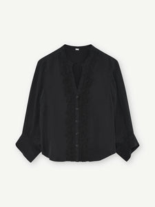 Gustav Cana Shirt - Dull Black
