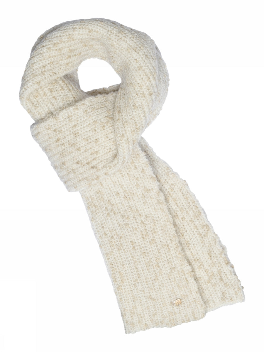 Gustav Defne Knit Scarf - Off White