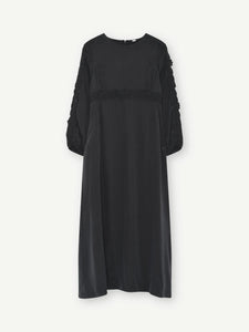 Gustav Hira Long Dress - Dull Black