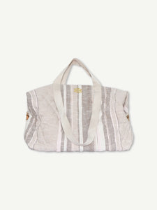 Gustav Jeya Travel Bag - Creamy Stripe