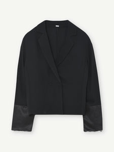 Gustav Kahla Shirt Blazer - Black
