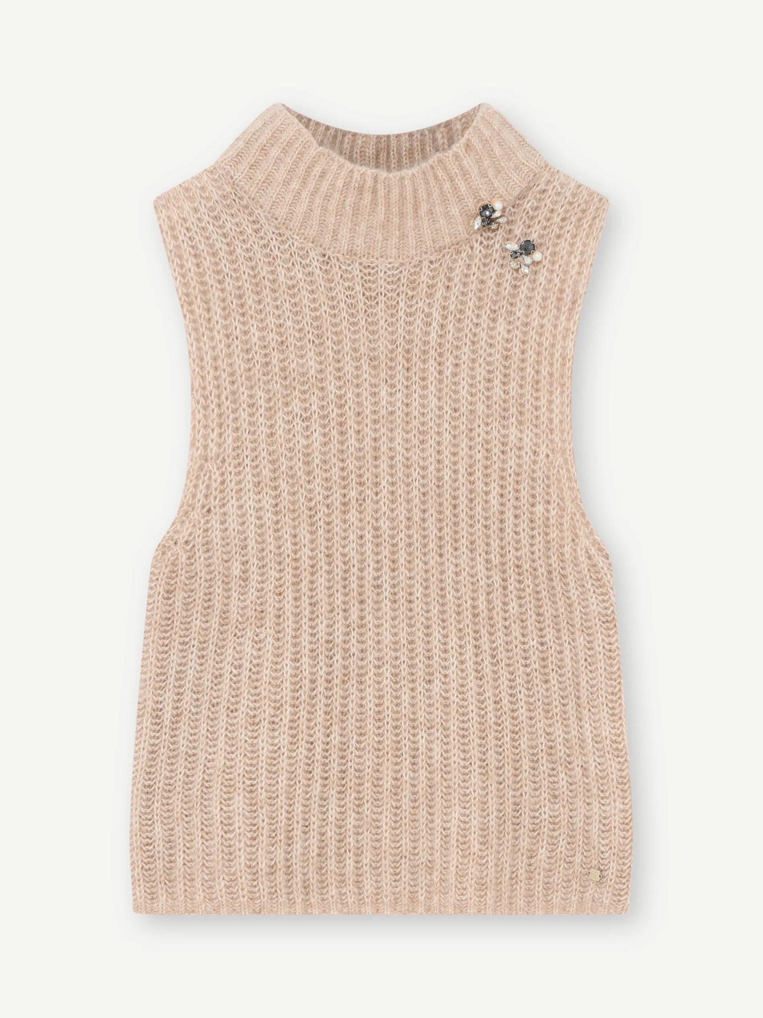 Gustav Kanita Knit Vest - Neutral