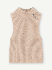 Gustav Kanita Knit Vest - Neutral