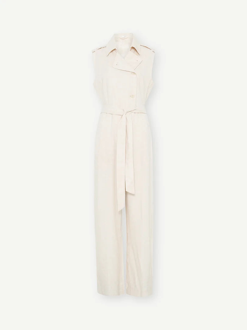 Gustav Kourtney Jumpsuit Wide Leg - Moon Light