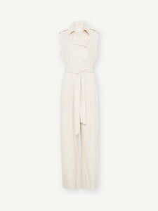 Gustav Kourtney Jumpsuit Wide Leg - Moon Light