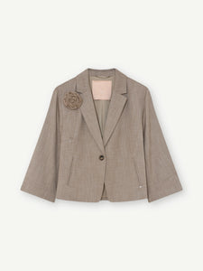 Gustav Latina Blazer- Leafless