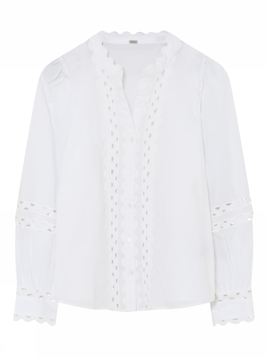 Gustav Madelon Blouse - White