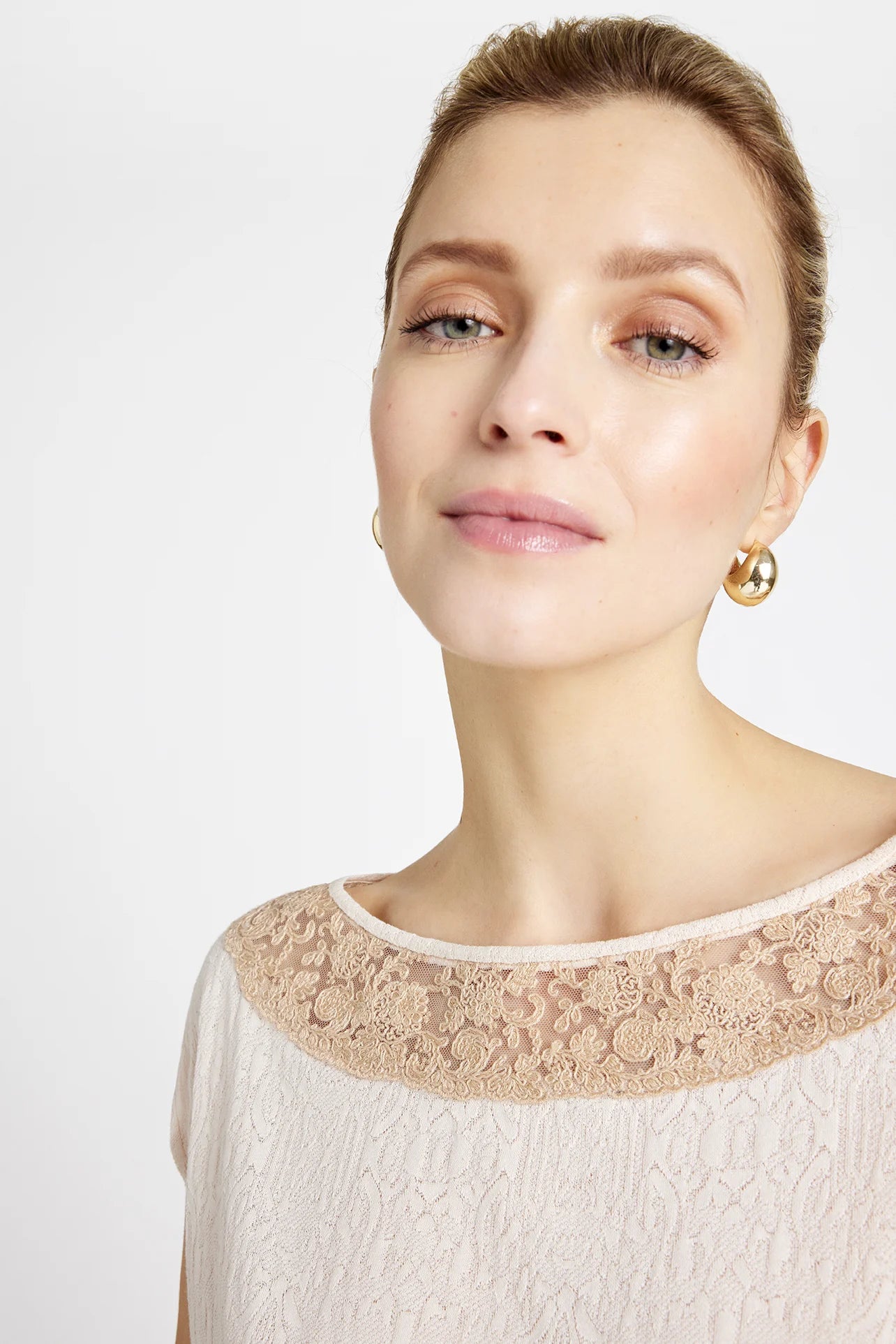 Gustav Magie Top - Cream Tan
