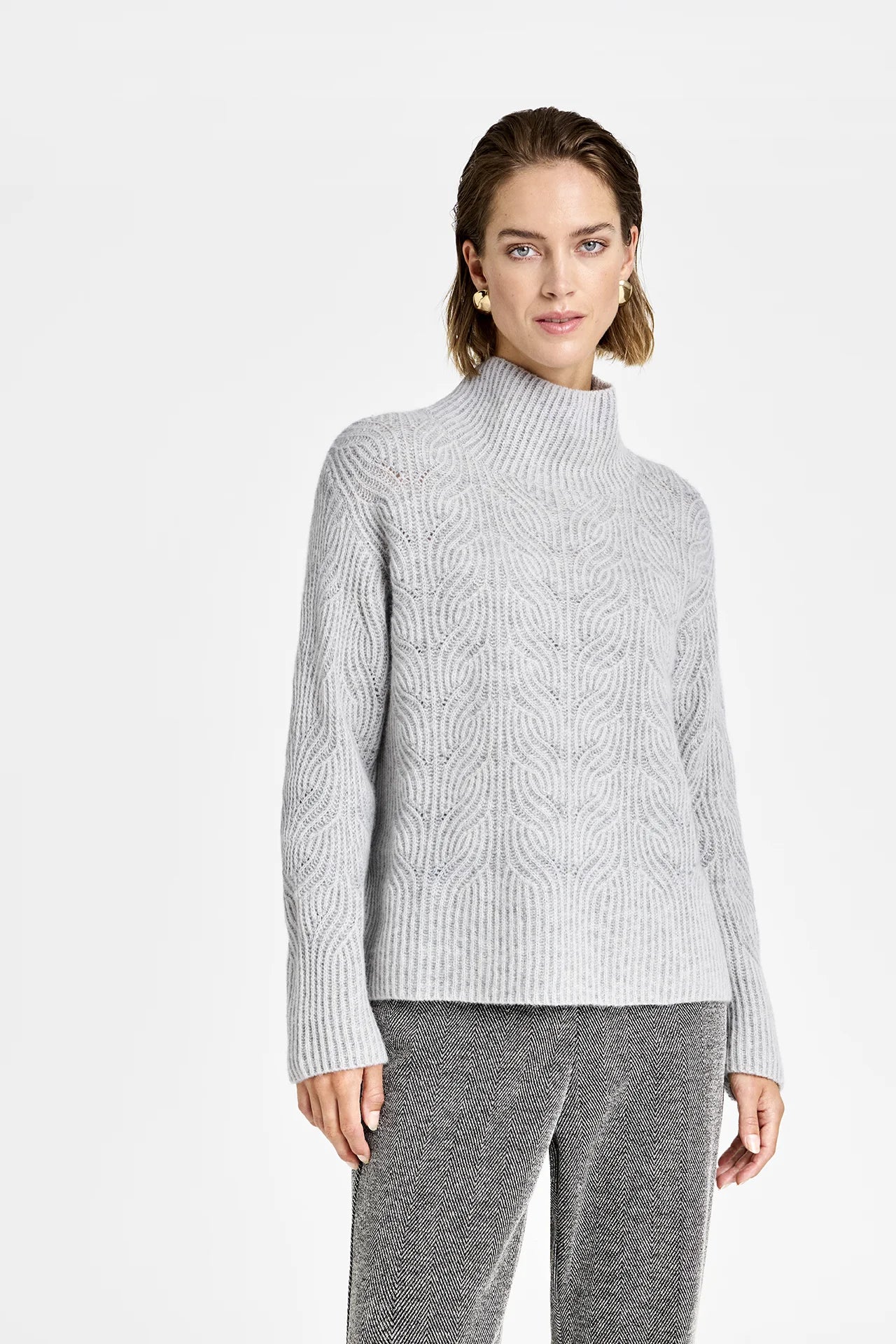 Gustav Marita Cable Knit - Animal Fur