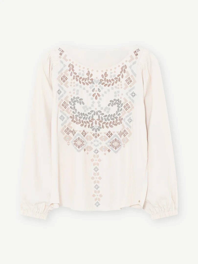 Gustav Neomi Blouse - Pale Sand