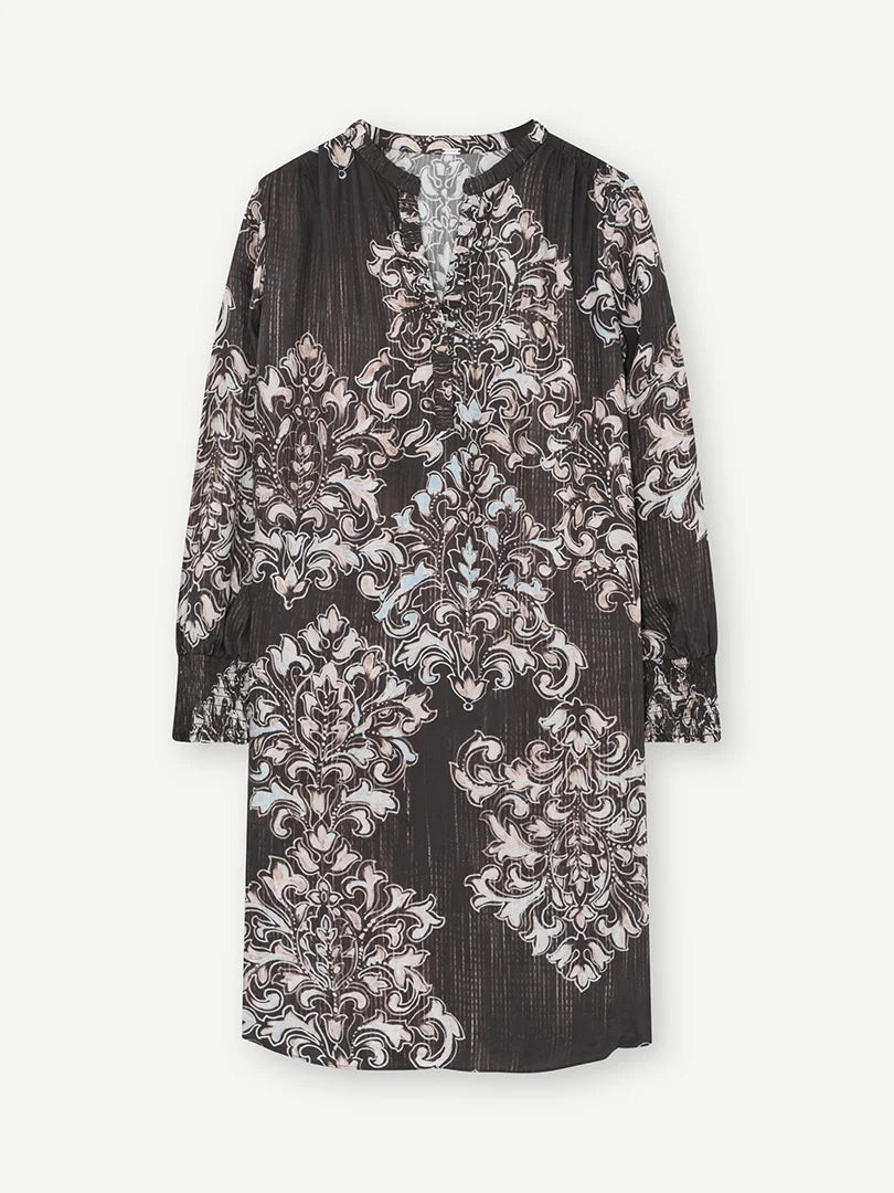 Gustav Sikka Knee Dress - Beige Brown