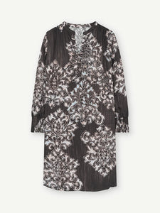 Gustav Sikka Knee Dress - Beige Brown