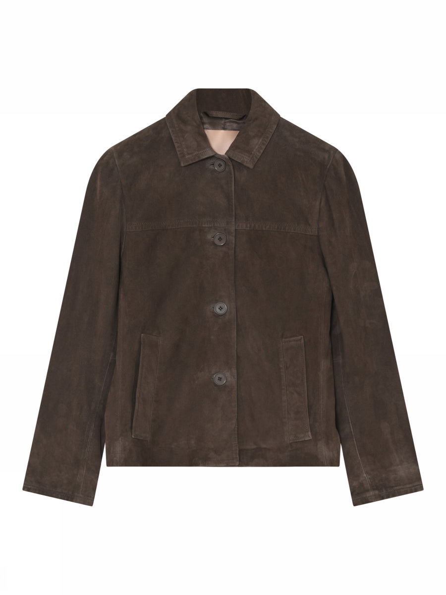 Gustav Soho Suede Jacket - Mole