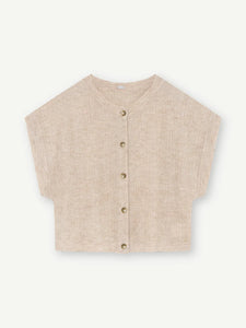 Gustav Anoa Knit Cardigan - Sand Stone