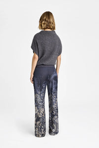 Gustav Bay Wide Leg Pants - Midtnight