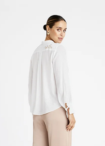 Gustav Carmen Shirt - White