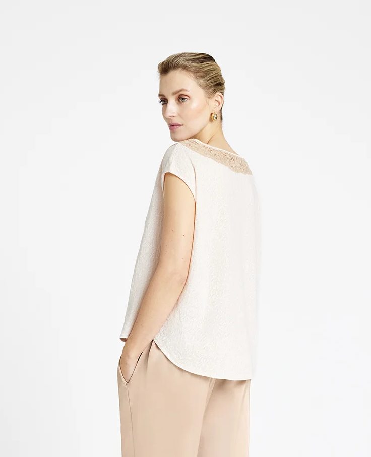 Gustav Magie Top - Cream Tan