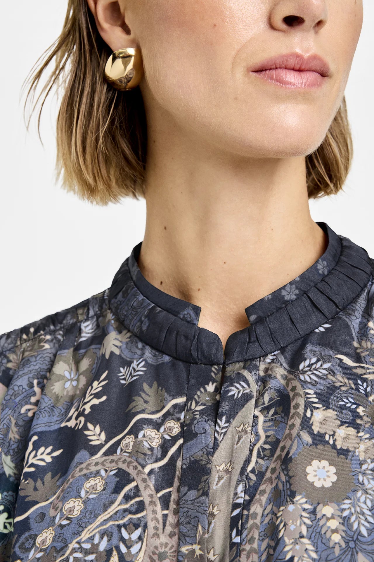 Gustav Sikka Knee Dress - Midtnight