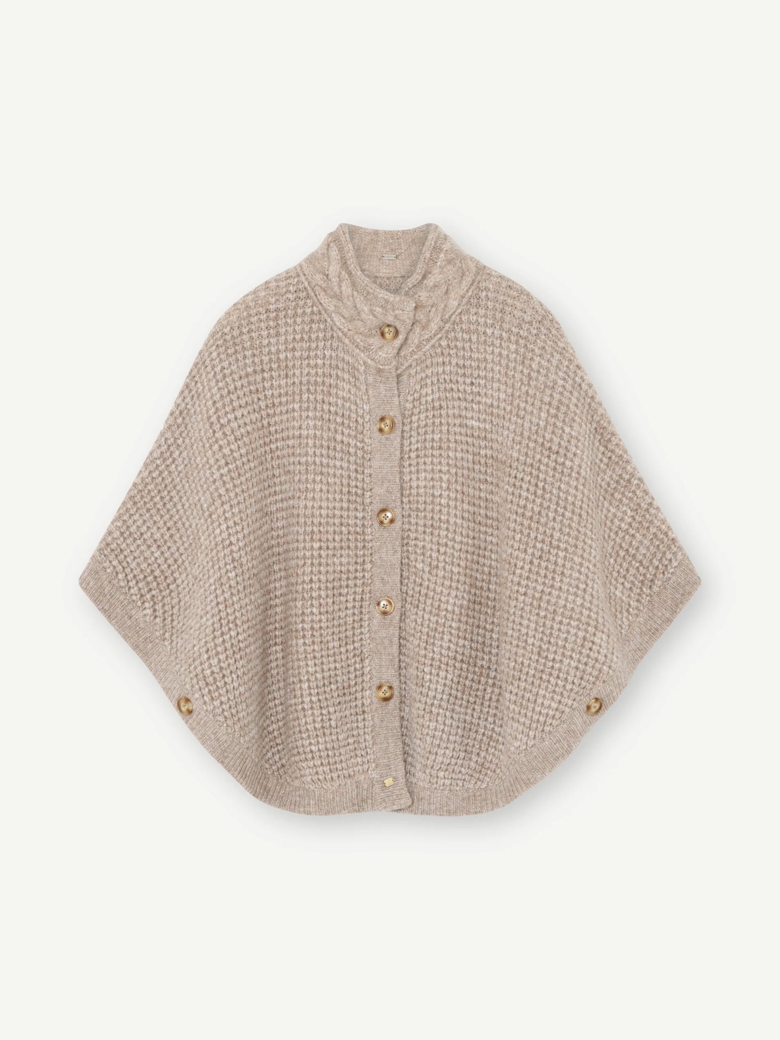 Gustav Tekla Knit Poncho - Moonlight