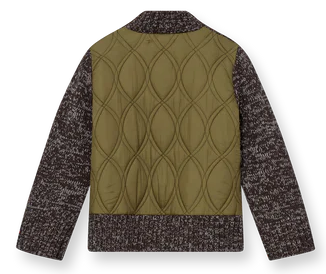 HEYANNO MMHGrace Quilt Knit - Demitasse