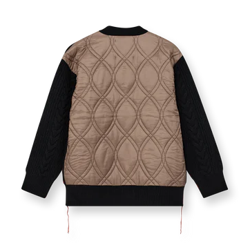 HEYANNO MMHRich Quilt Cardigan - Black
