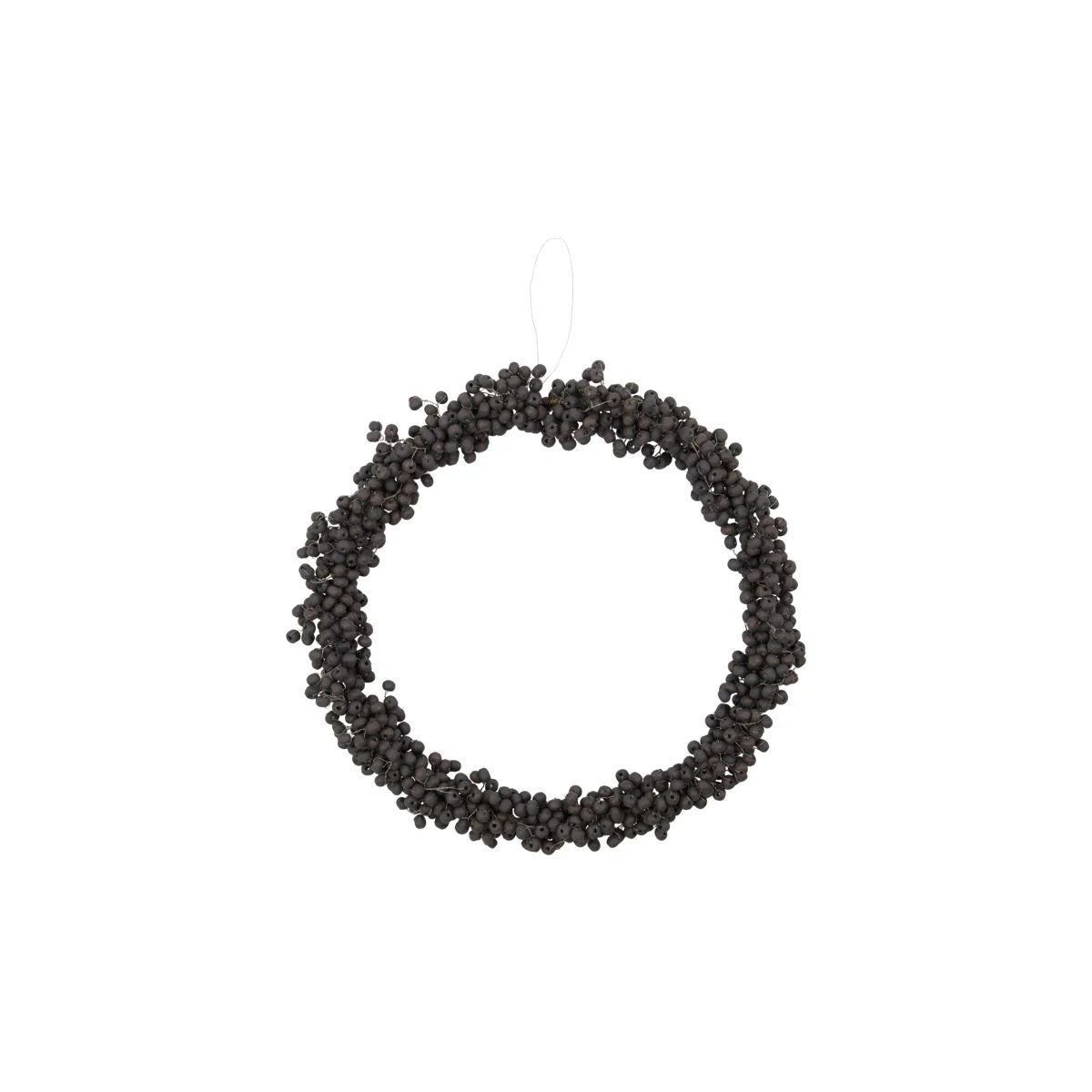 House Doctor Krans HDWinter - 23 cm - Black