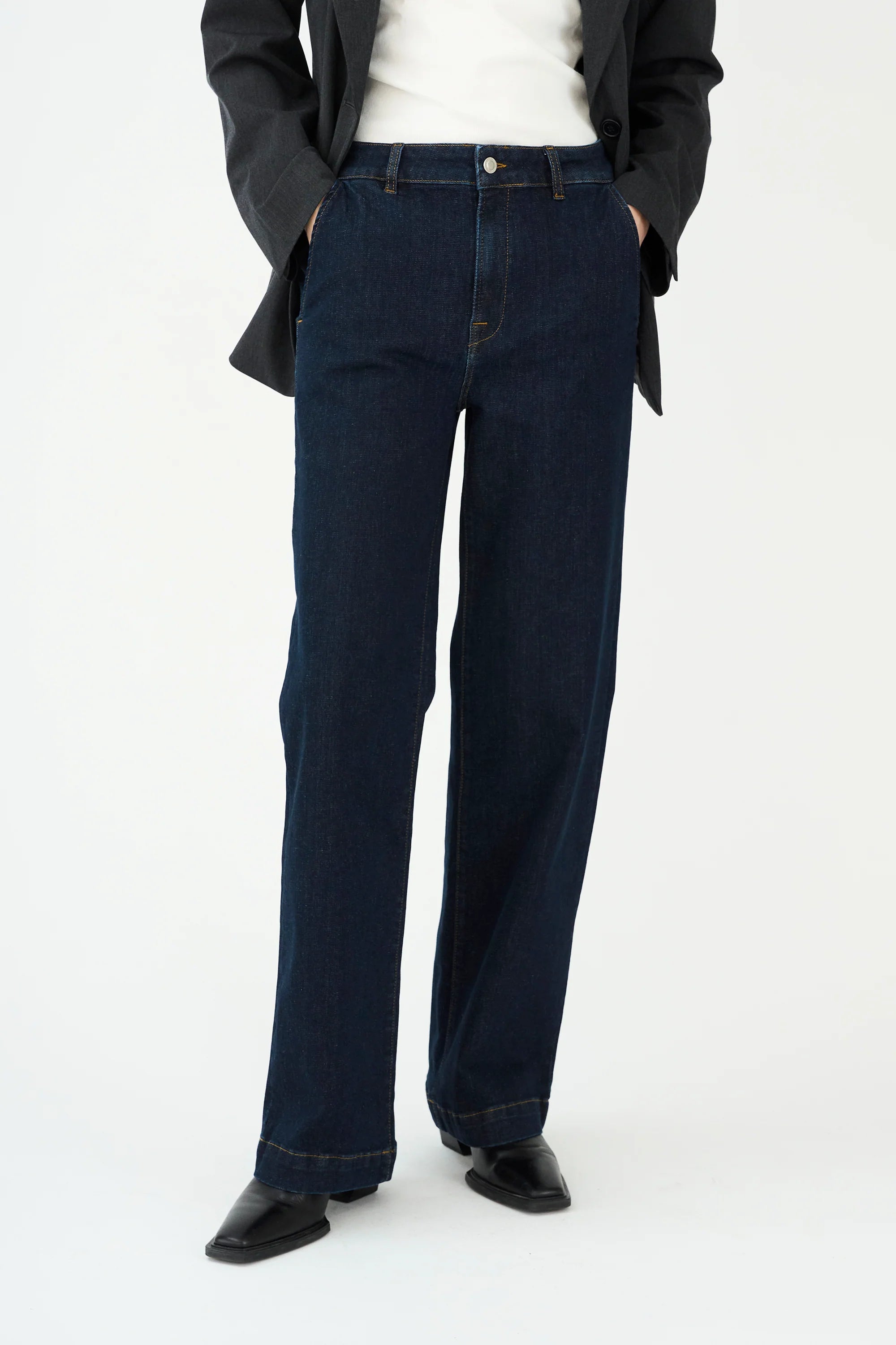 Ivy Copenhagen Augusta French Jeans - Denim Blue