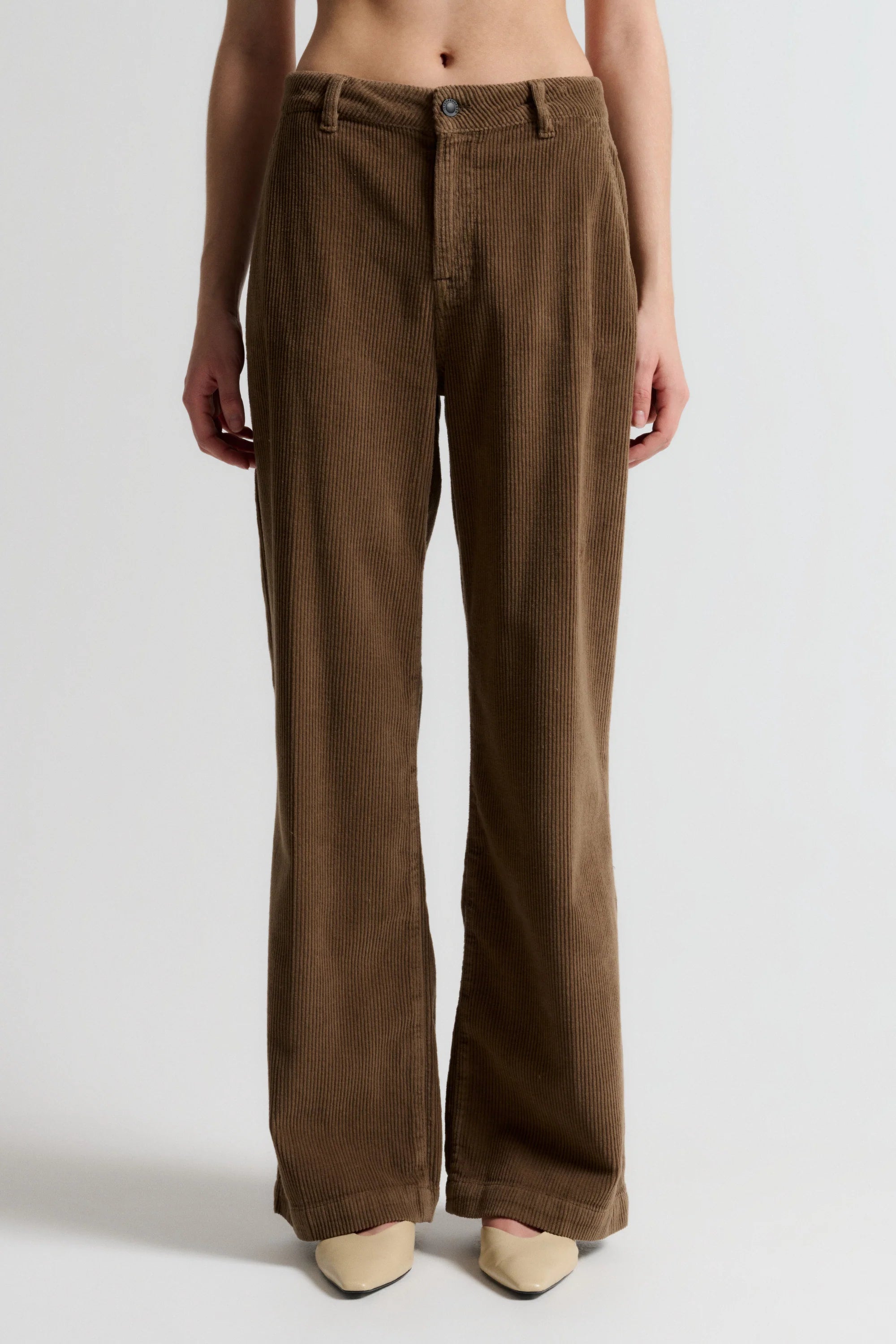Ivy Copenhagen Augusta French Jeans Exclusive Cord - Brown