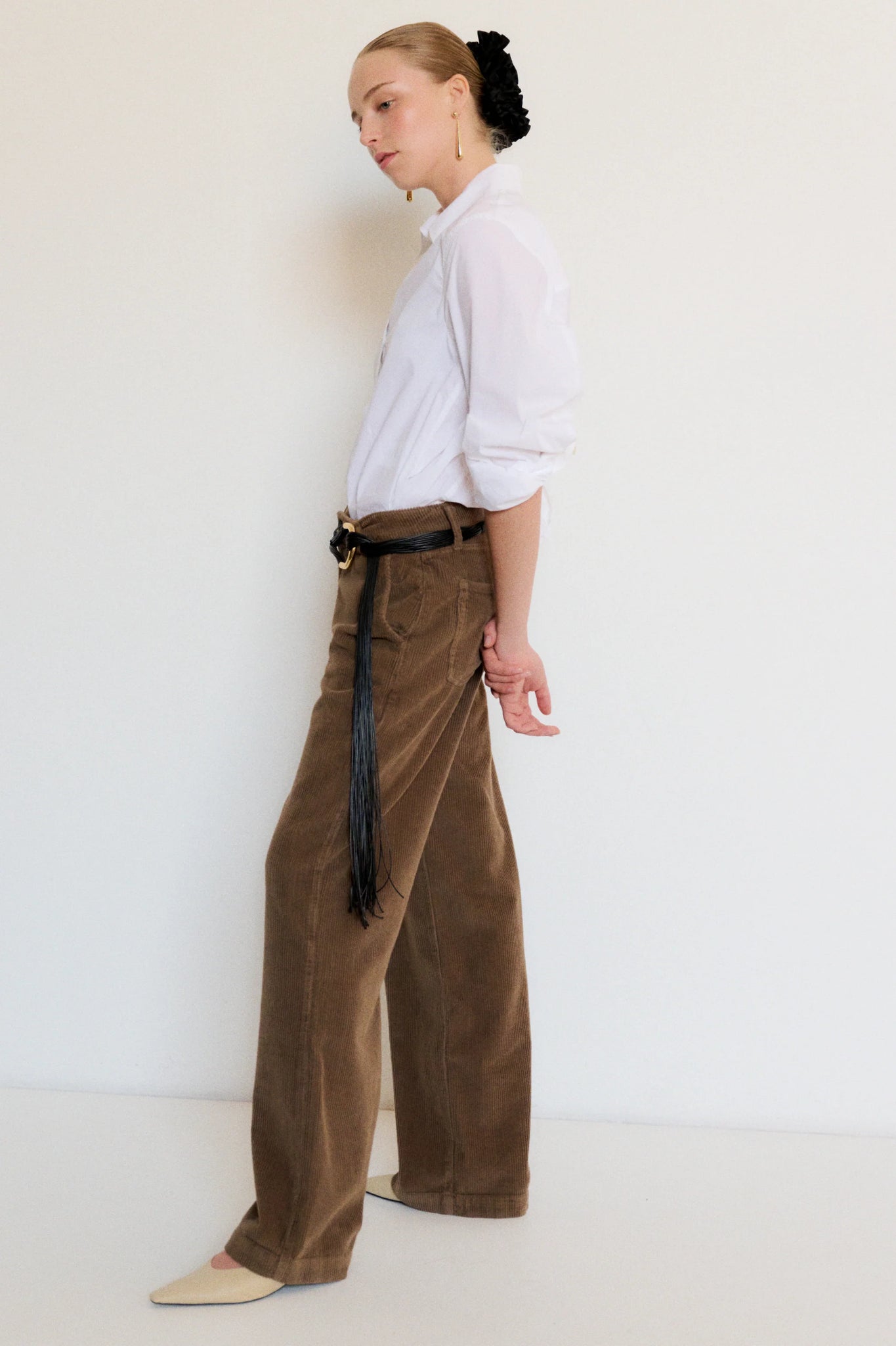 Ivy Copenhagen Augusta French Jeans Exclusive Cord - Brown