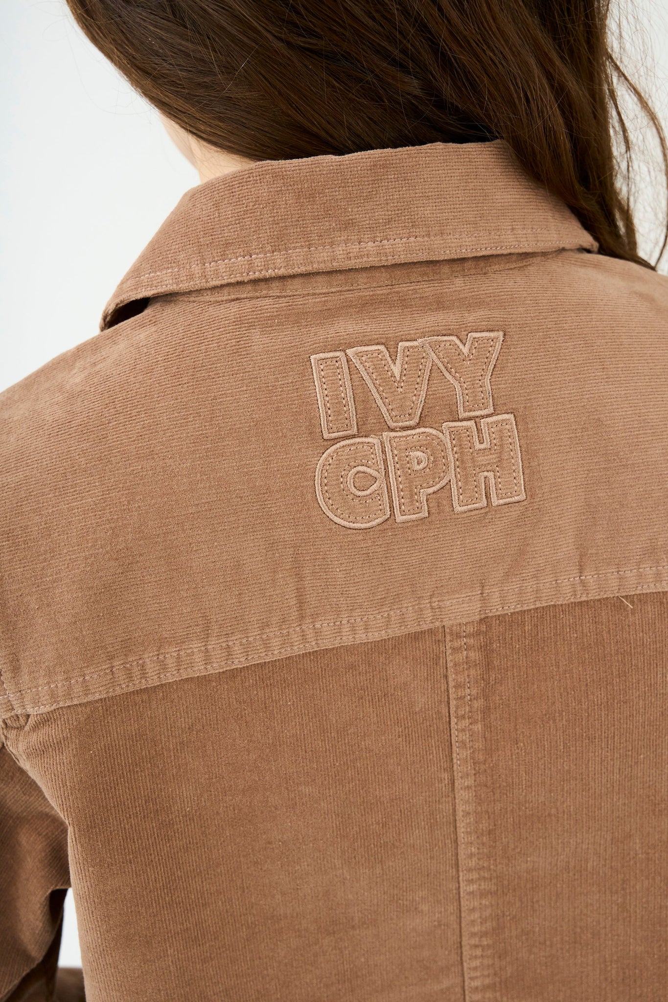 Ivy Copenhagen Corinne Corduroy Overshirt - Dark Desert