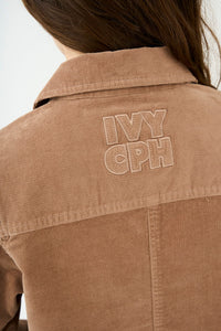 Ivy Copenhagen Corinne Corduroy Overshirt - Dark Desert