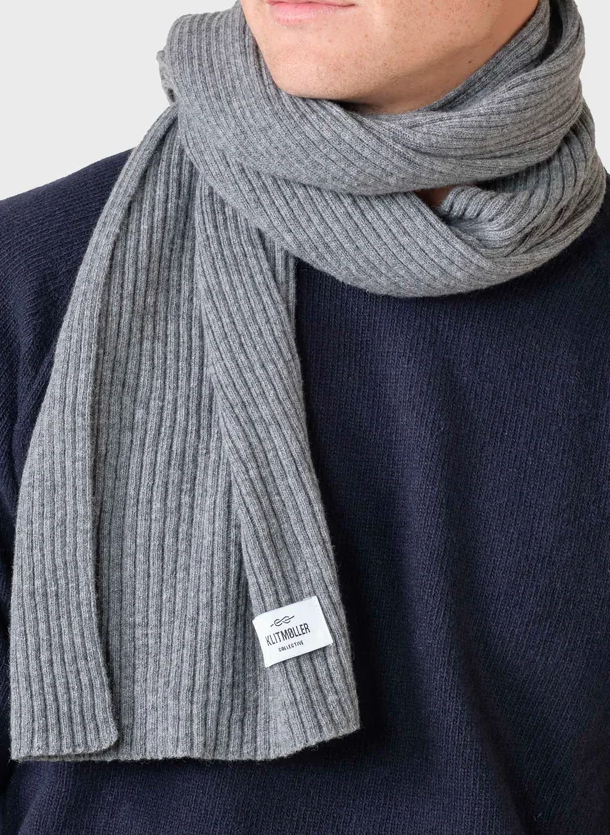 Klitmøller Collective North Scarf - Light Grey