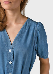 Klitmøller Collective Marna Jumpsuit - Light Blue Chambrey