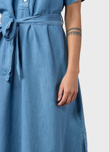 Klitmøller Collective Pernille Dress - Light Blue Chambrey