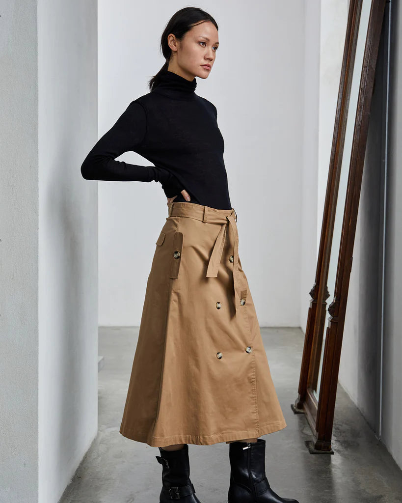 La- Rouge Andy Skirt- Sand