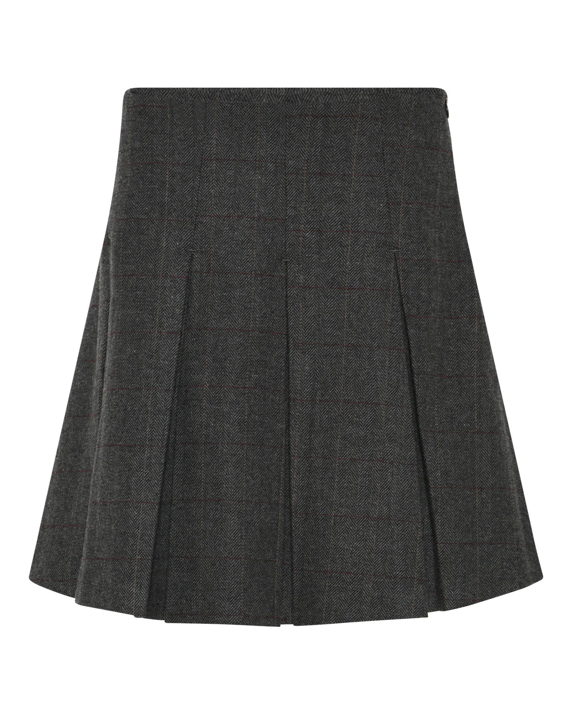 La Rouge Checki Skirt - Brown