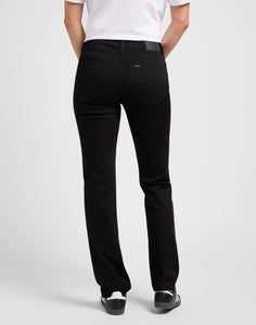 Lee Marion Stright Jeans - Black Rinse