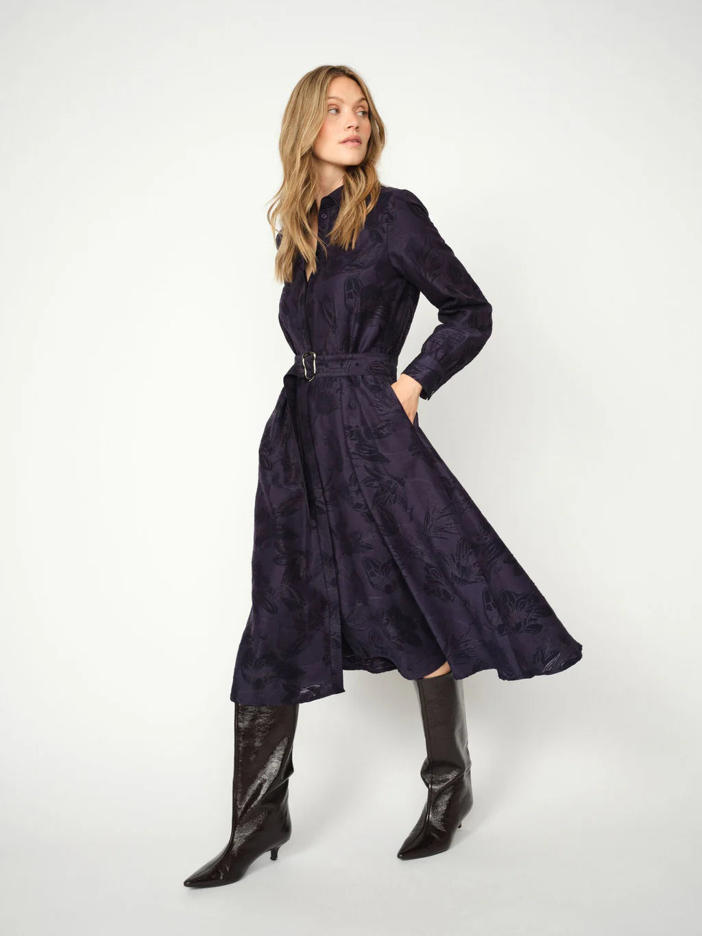 Mos Mosh MMBey Tul Dress- Maritime Blue