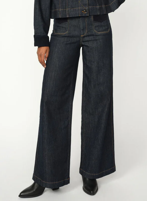 Mos Mosh MMColette Daw Jeans - Blue