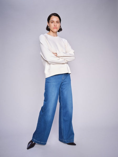 Mos Mosh MMDara Deluxe Jeans - Mid Blue
